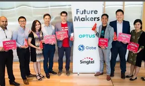 Winner of the Asia-Pacific Future Makers by the Singtel Group